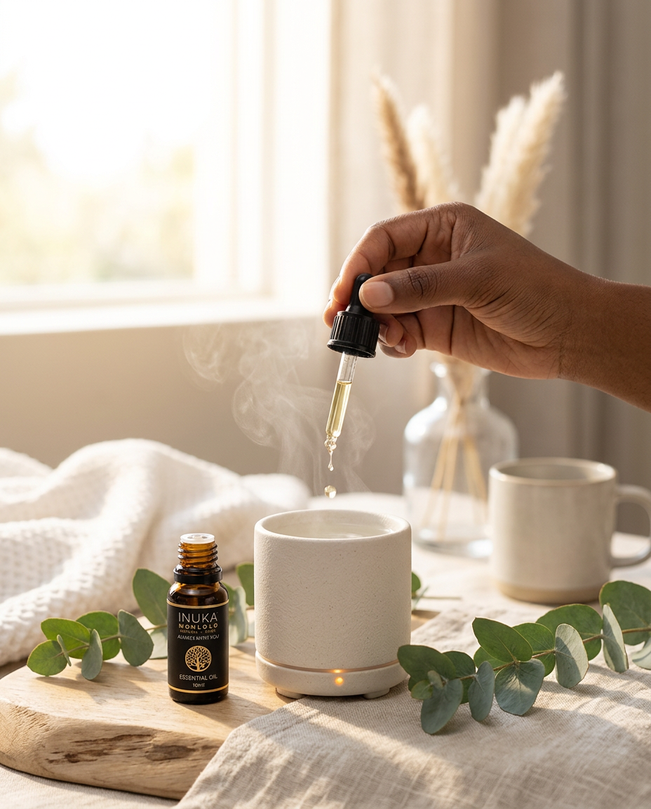 Essential Oil INUKA em utilização